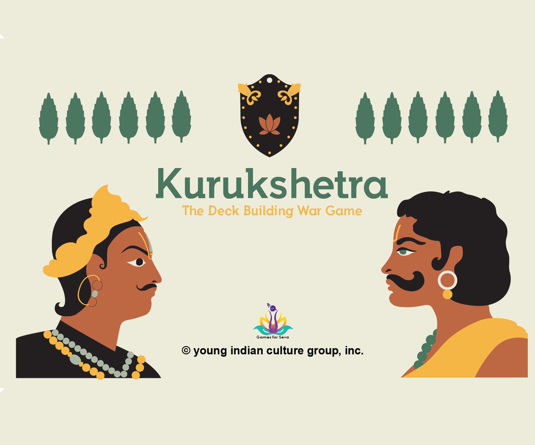 Cover art for Kurukshetra: The Deck Building War Game