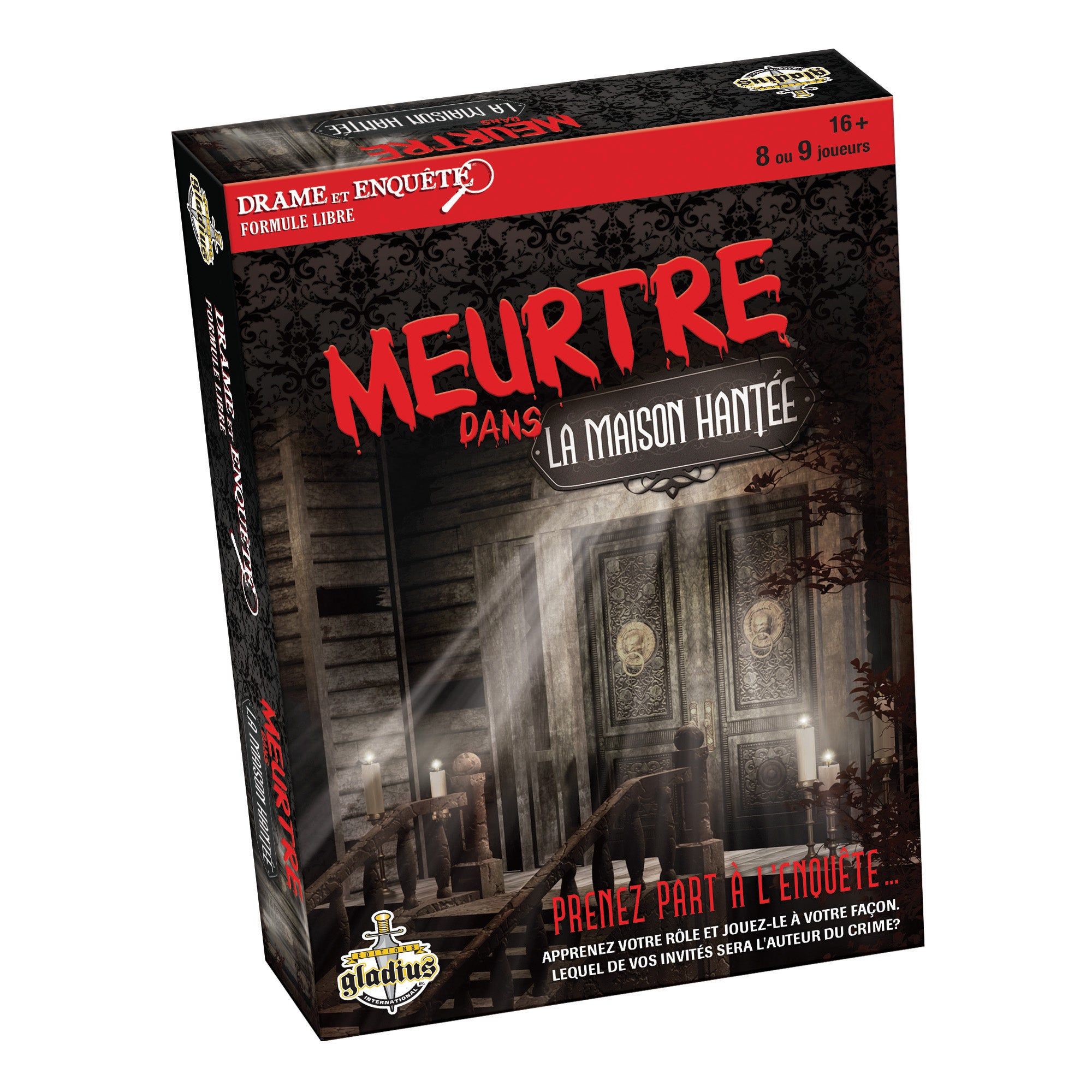 Cover art for Meurtre dans la maison hantée