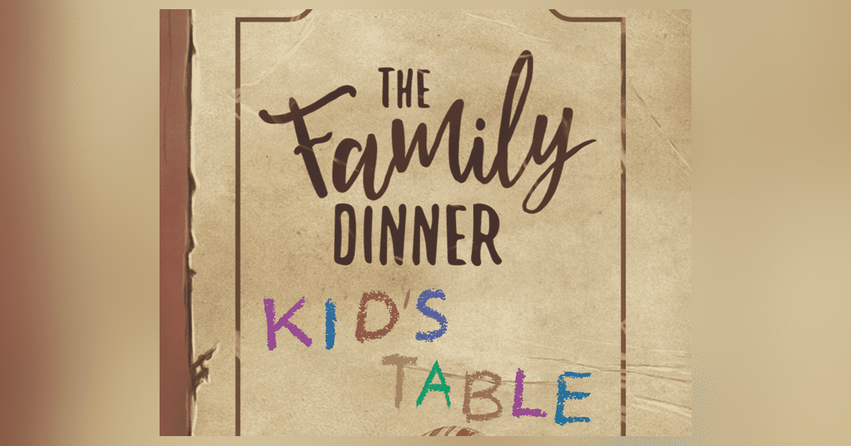 The Family Dinner: Kid's Table | Board Game | BoardGameGeek