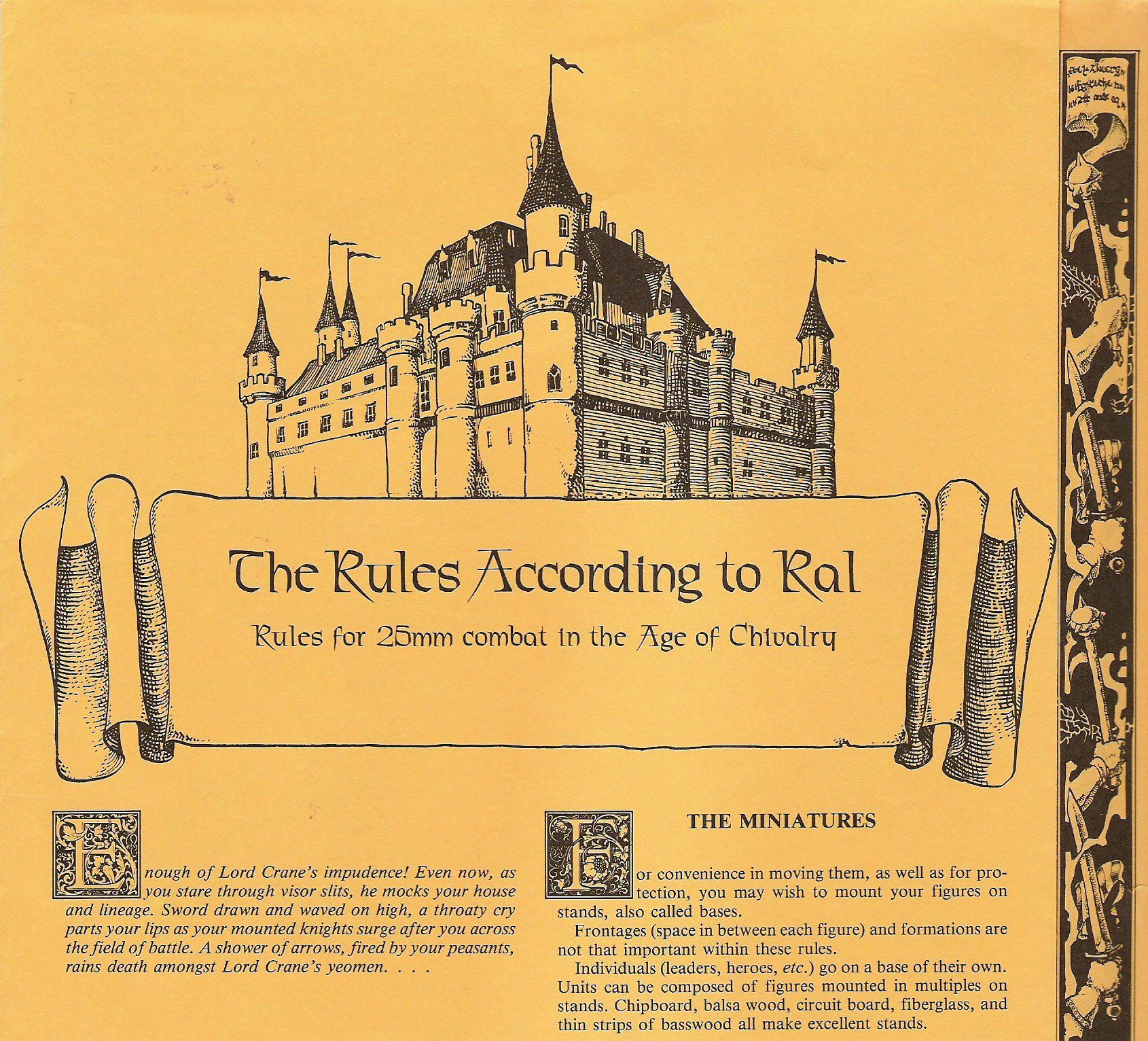 The Rules According to Ral