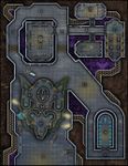 RPG Item: VTT Map Set 284: Light Starship Refueling & Repair Shop