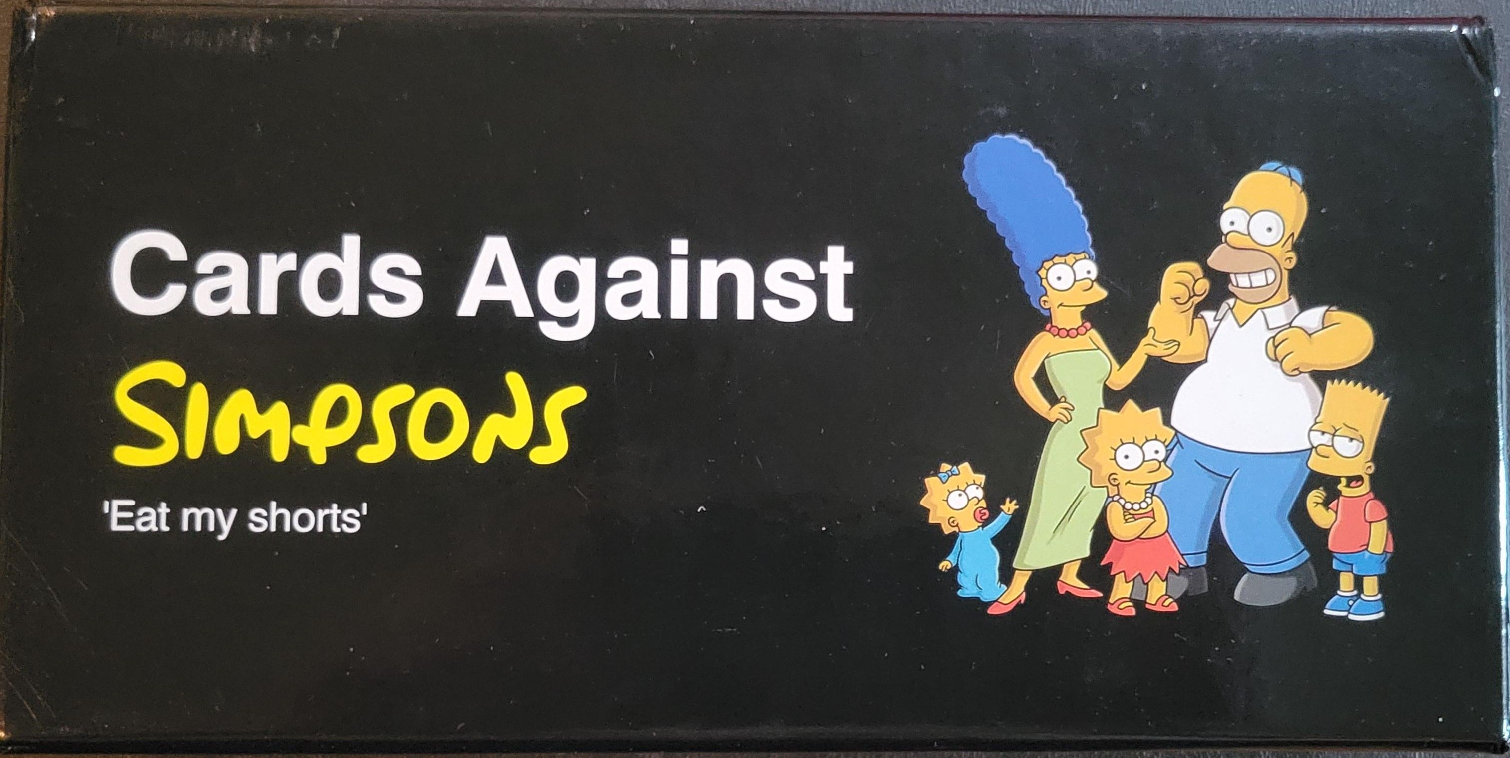Cards Against Simpsons cover
