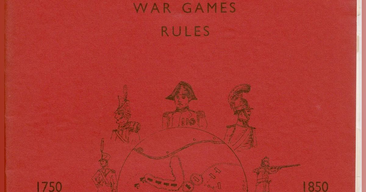 War Games Rules 1750 to 1850 Board Game BoardGameGeek