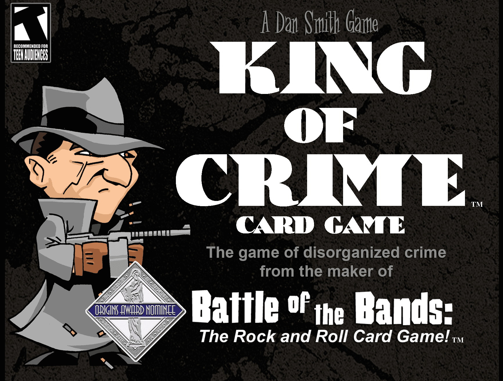 King of Crime card game cover art