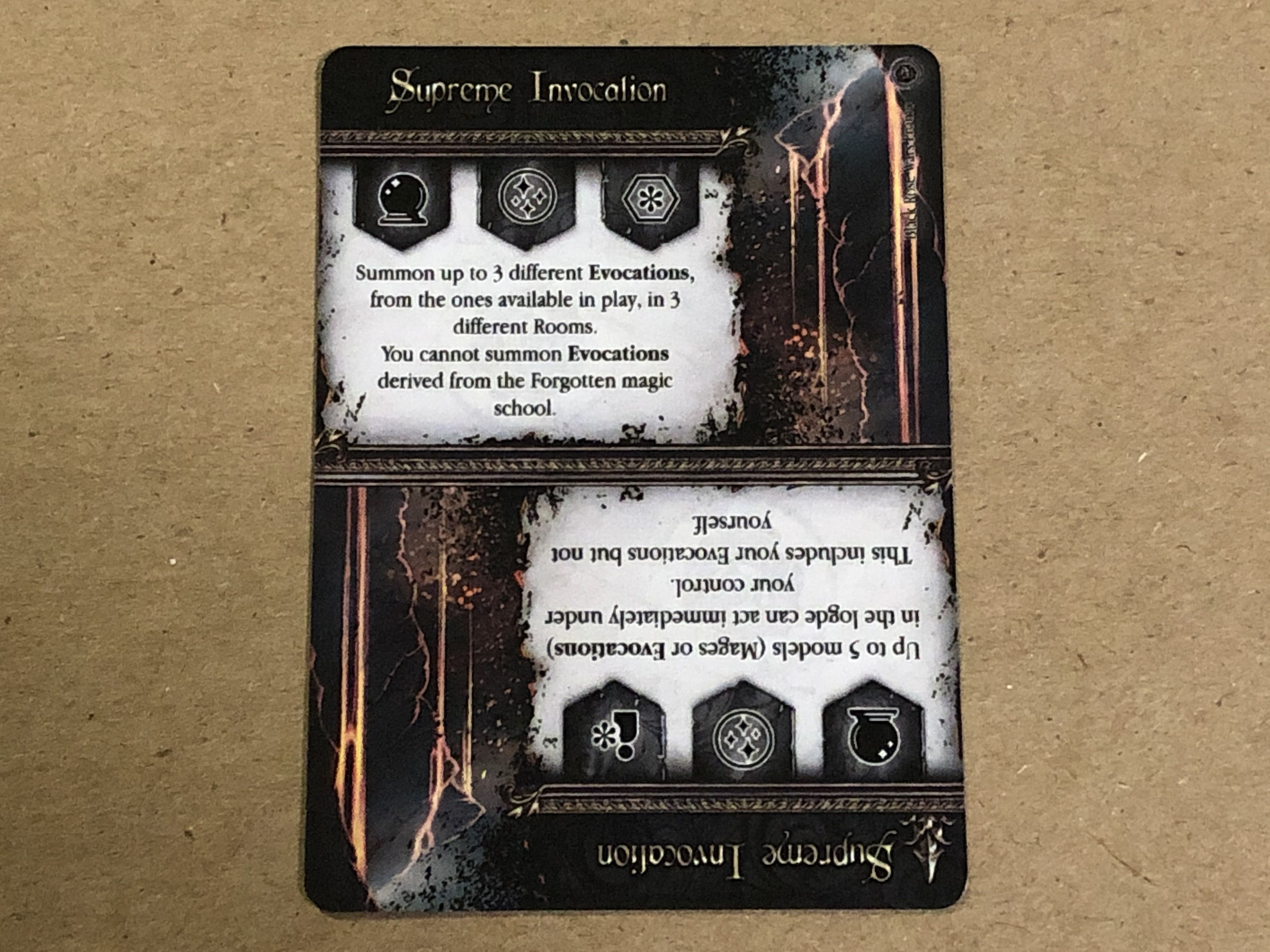 Black Rose Wars: Supreme Invocation Promo Card doboz