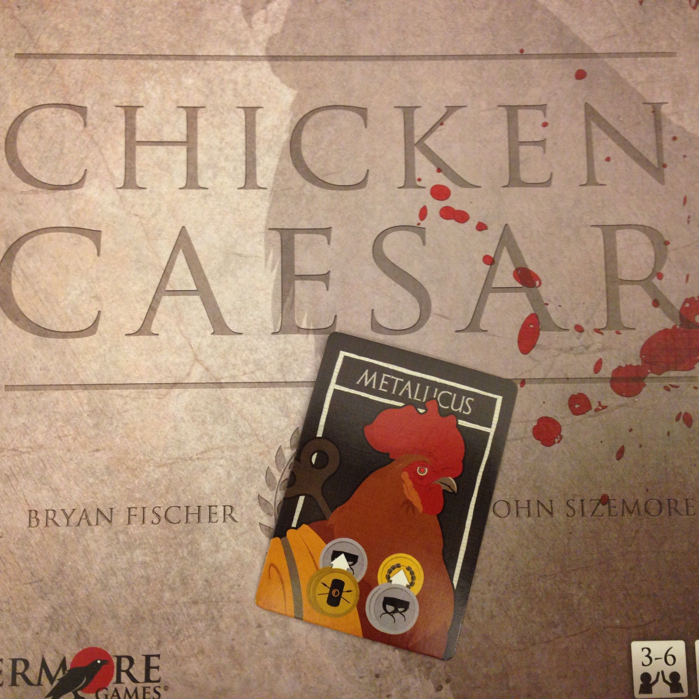 Chicken Caesar: Metallicus Promo Card