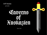 Video Game: Caverns of Xaskazien