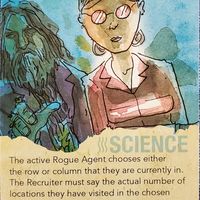 Mind MGMT: Penny and Arjet Promo Card