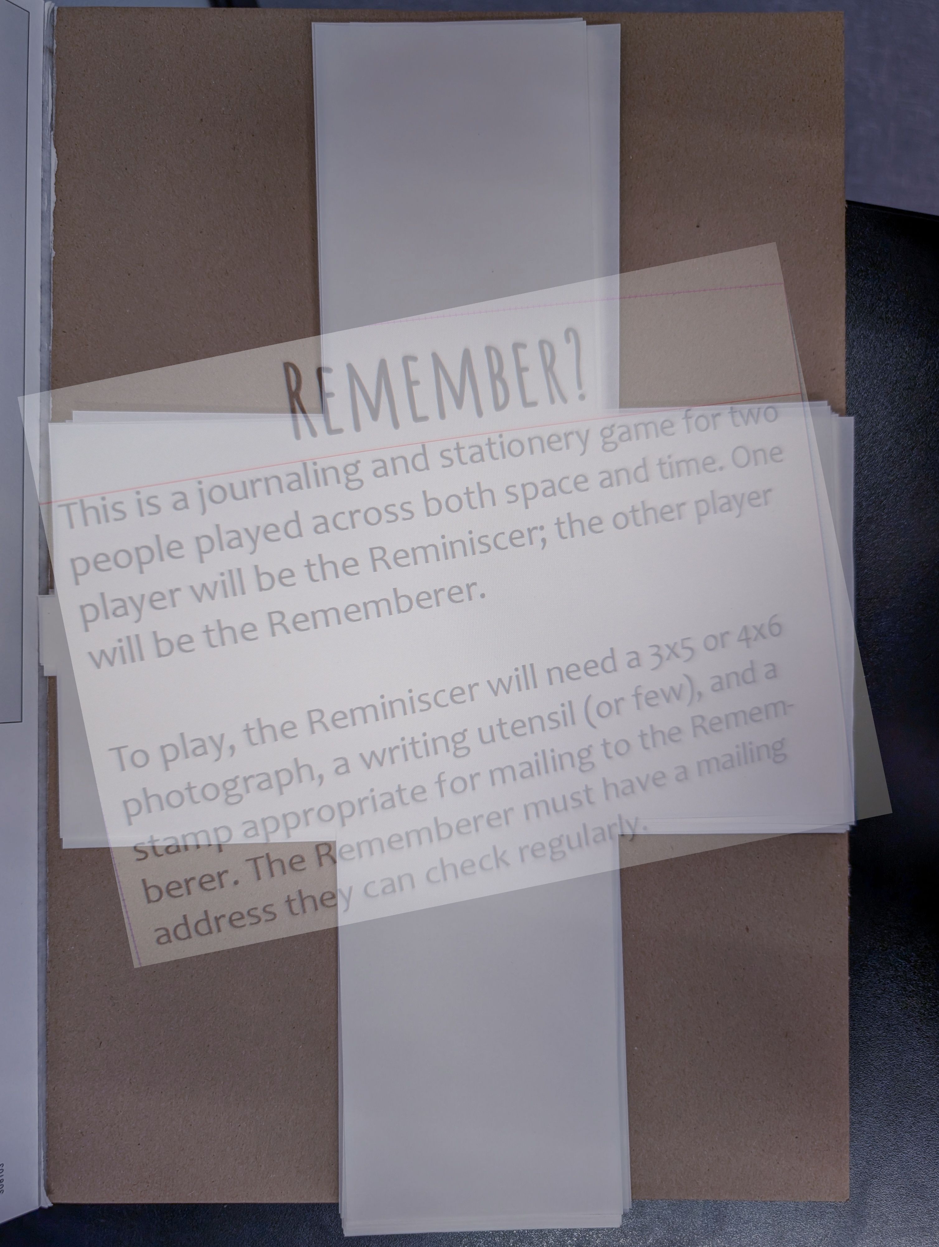 Cover art for Remember?