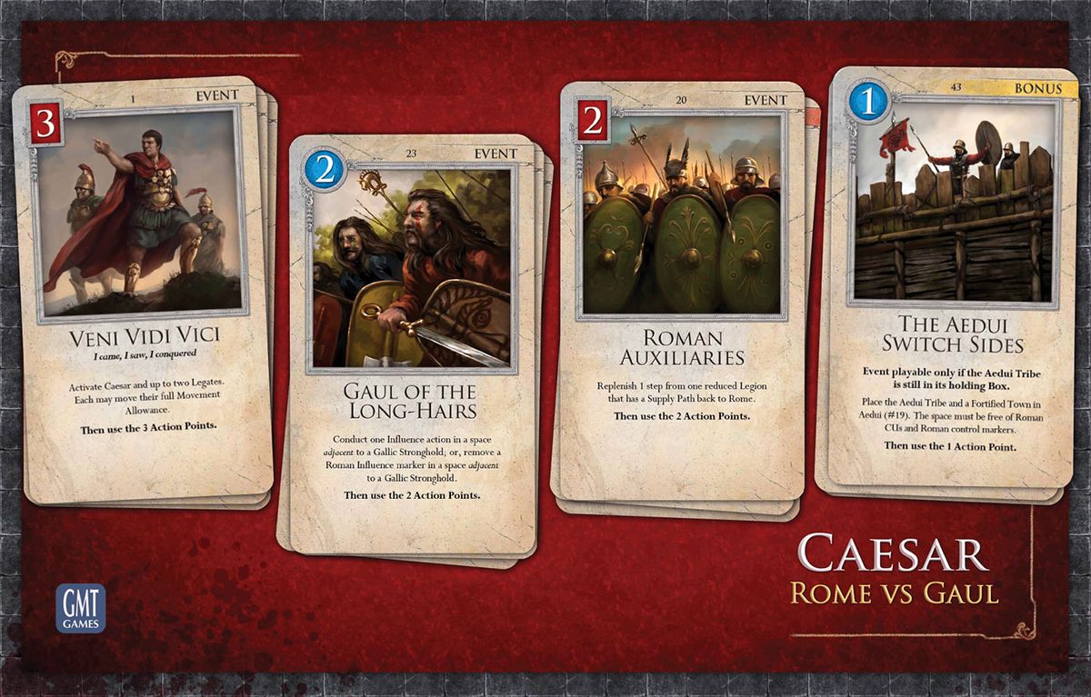 Caesar: Rome vs Gaul - Cartas 2