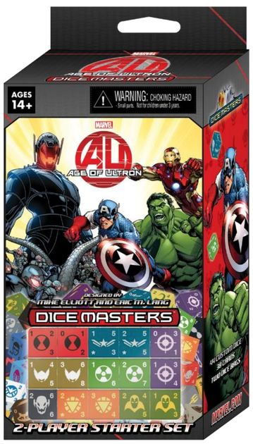 Marvel Dice Masters Age of Ultron S.H.I.E.L.D * SHIELD HELICARRIER RARE Set CUR 