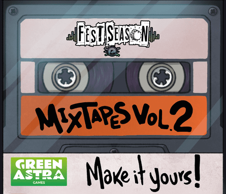 Mixtapes Vol. 2 - Template - Light Color | Fest Season: Mixtapes Vol. 2