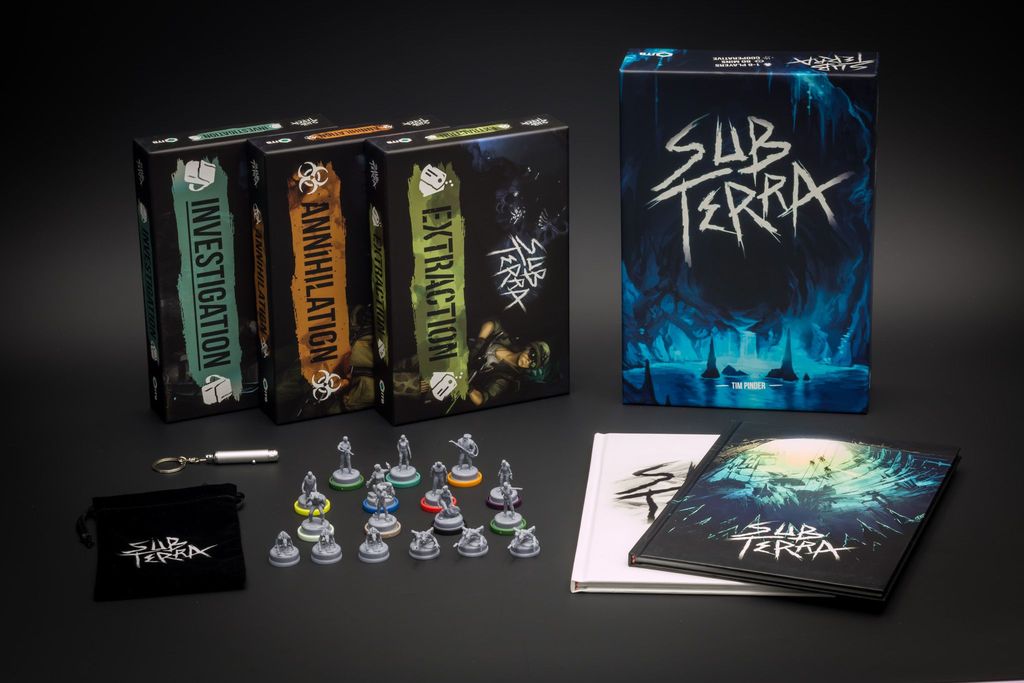 Illustration 5 de Sub Terra: a Cooperative Survival Horror Game for 1-6 Cavers