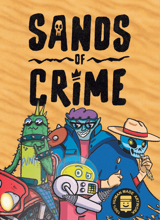 Cover art for Sands of Crime