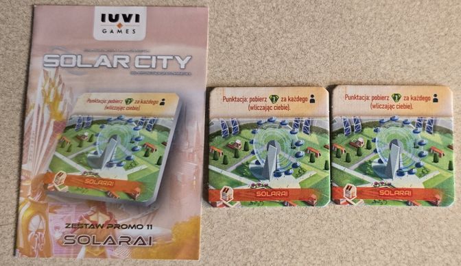 Solar City: Promo Set 11 – Solarai