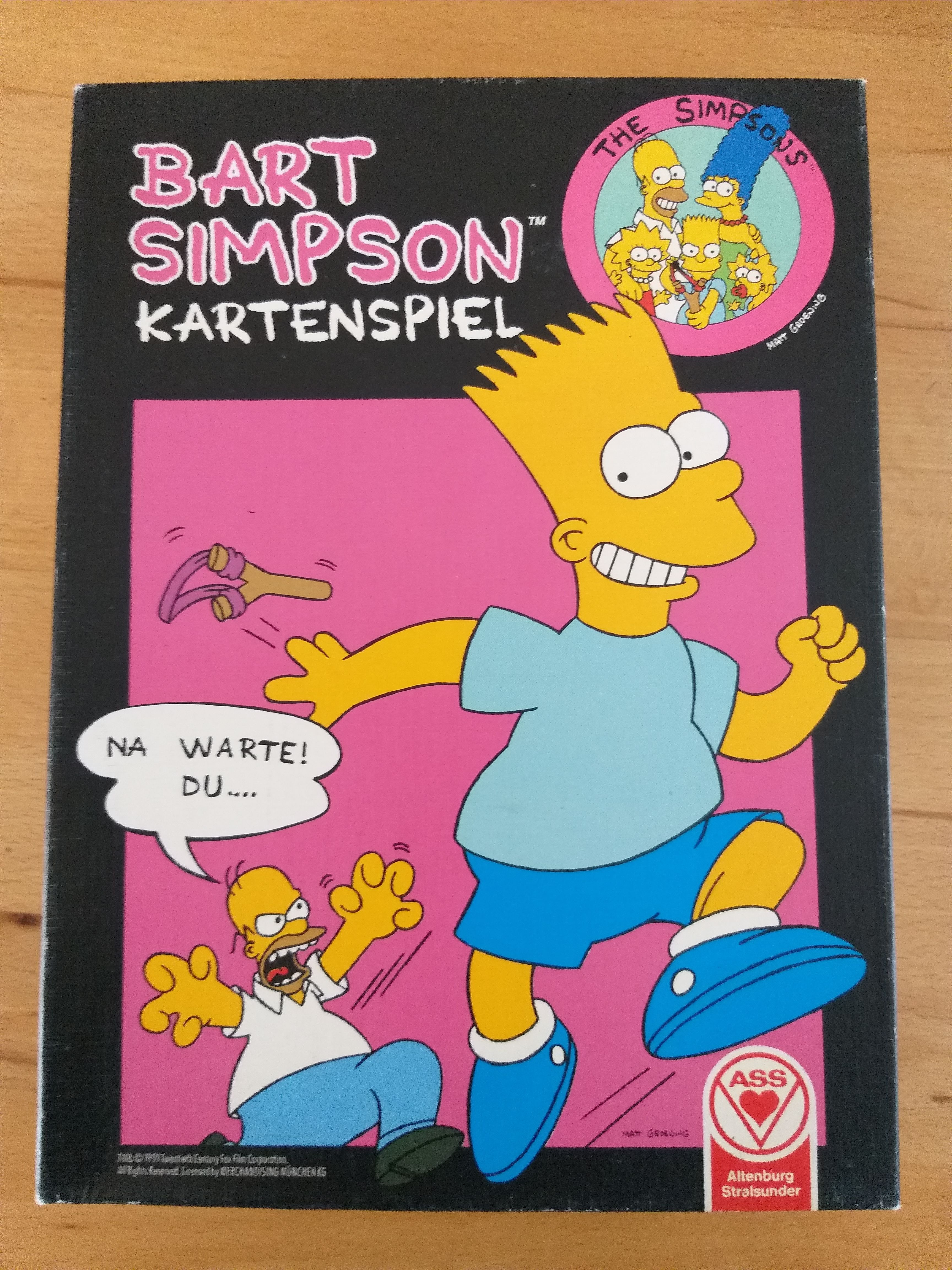 Bart Simpson Kartenspiel