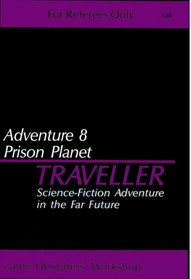 Image - Adventure 8: Prison Planet, cover