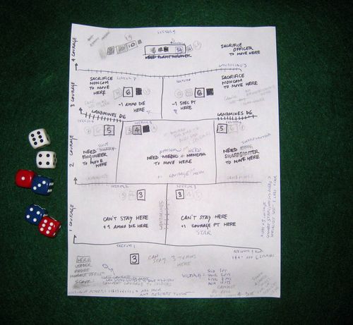 Board Game: D-Day Dice: Free Trial Version