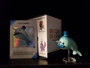 Unstable Unicorns: Vinyl Mini Series Classy Narwhal Exclusive Foil