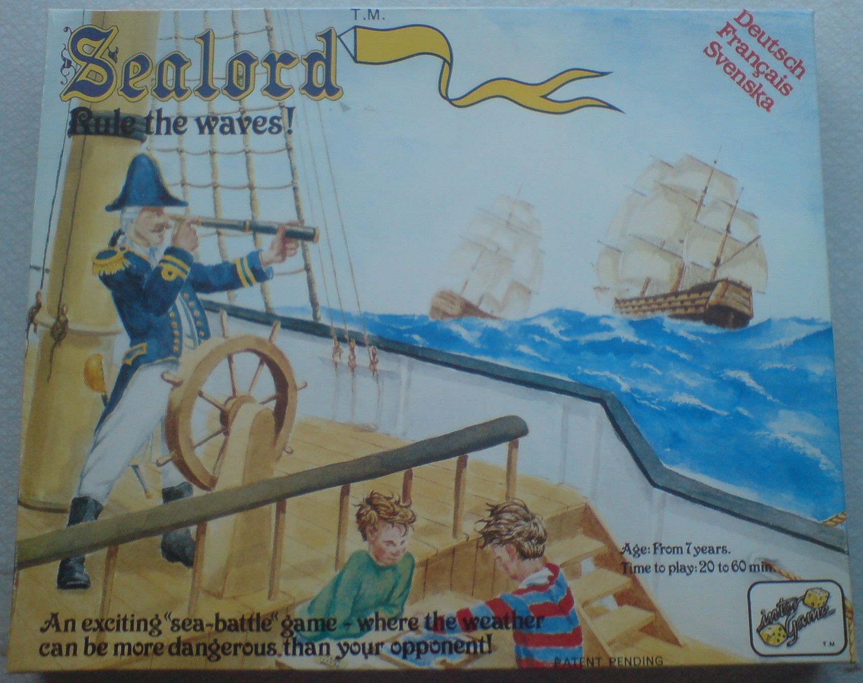 Sealord Rule the waves box art