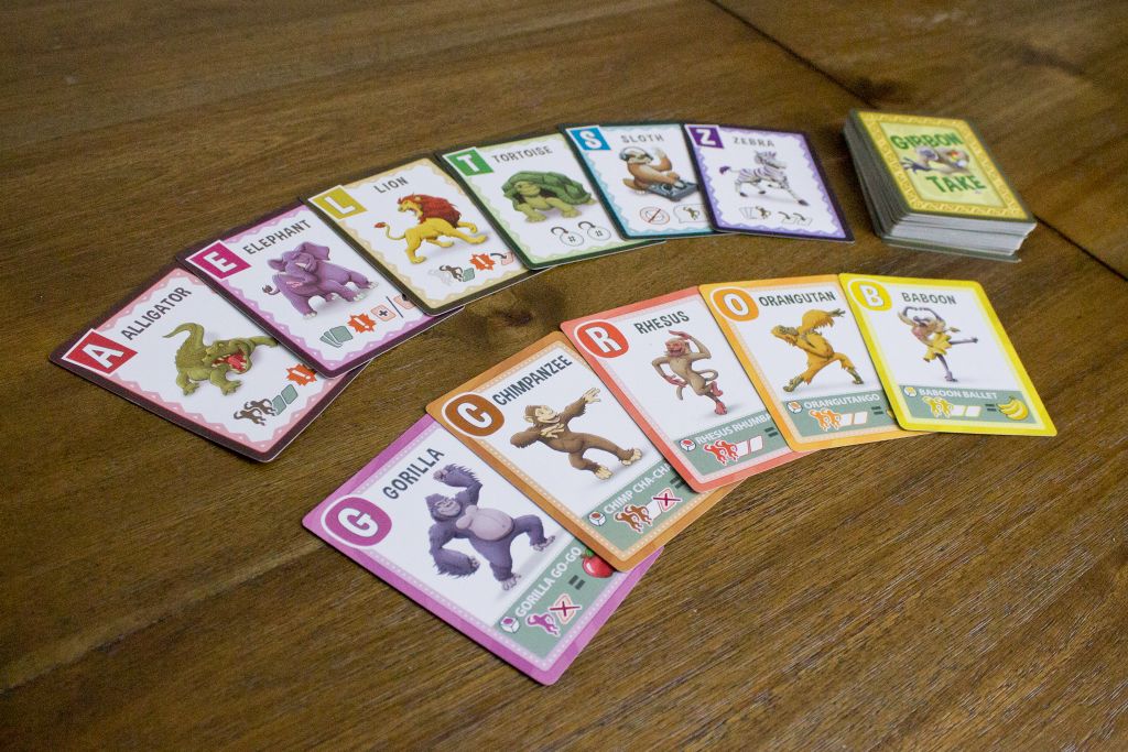 Illustration 3 de Gibbon Take: A Primate Party Game