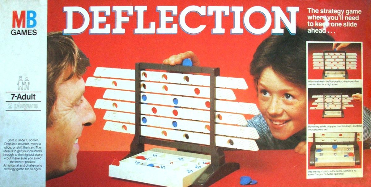 Vintage MB Games Deflection Game 1981 Edition Spare Parts 