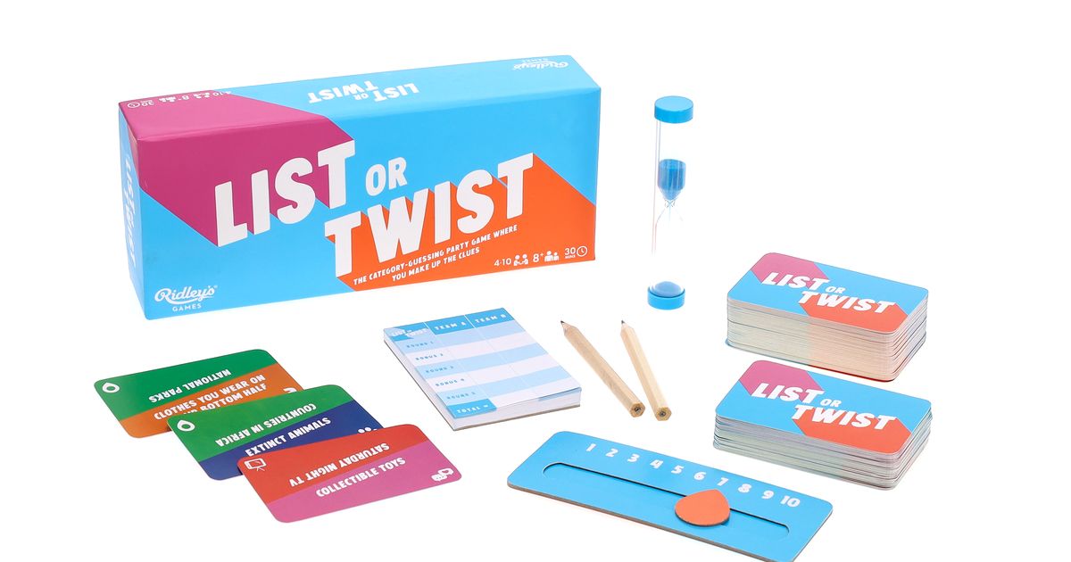 List or Twist, Board Game