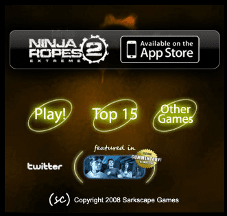 Ninja Ropes Extreme 2 | Video Game | VideoGameGeek