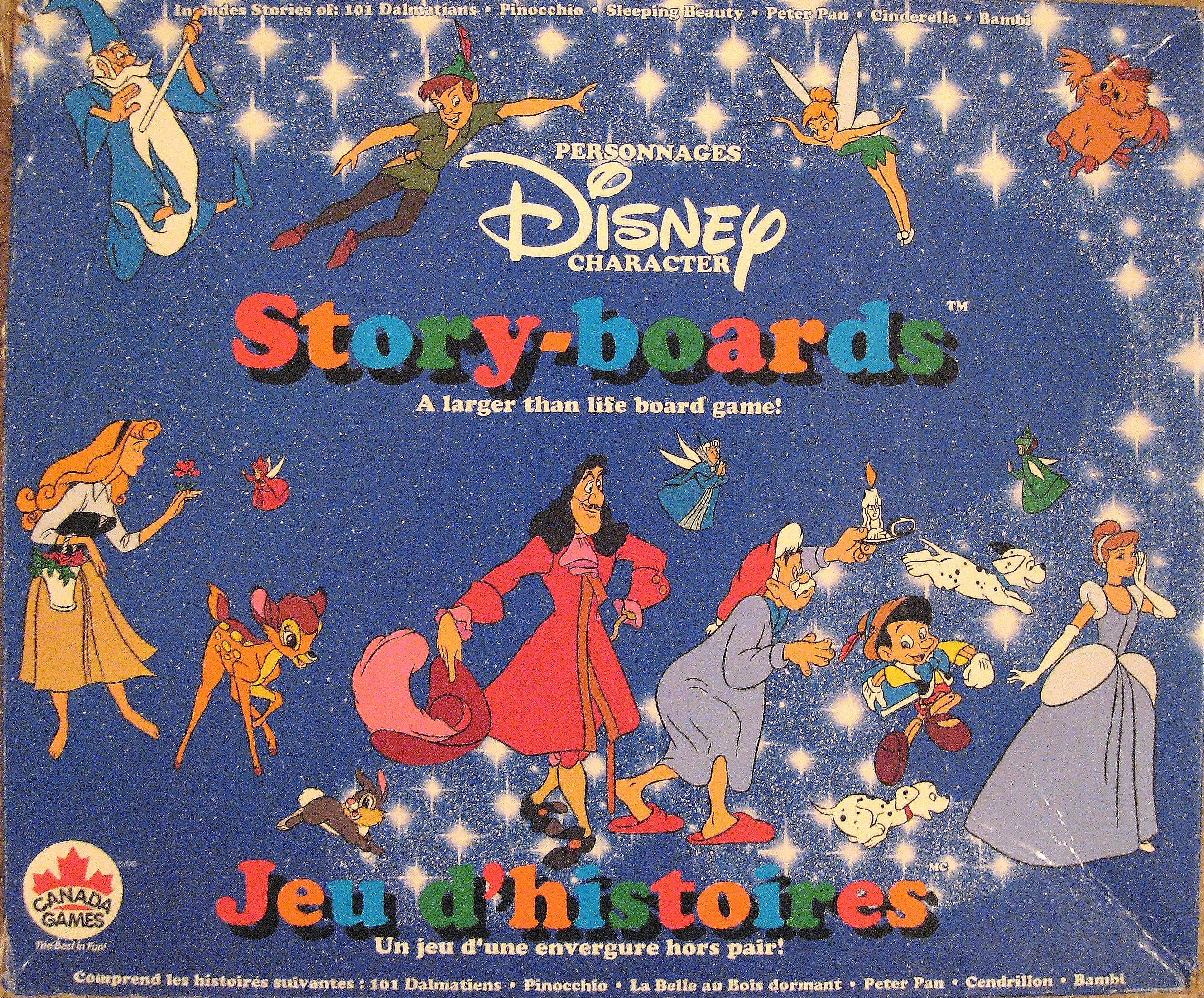 Disney Character Story-Boards