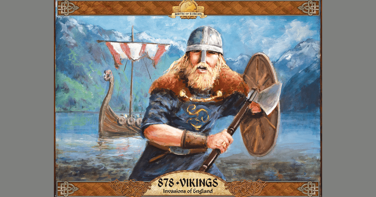 878 Vikings Invasions Of England Board Game Boardgamegeek
