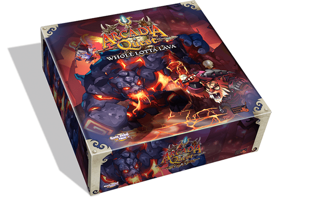 Arcadia Quest: Inferno – Whole Lotta Lava box art