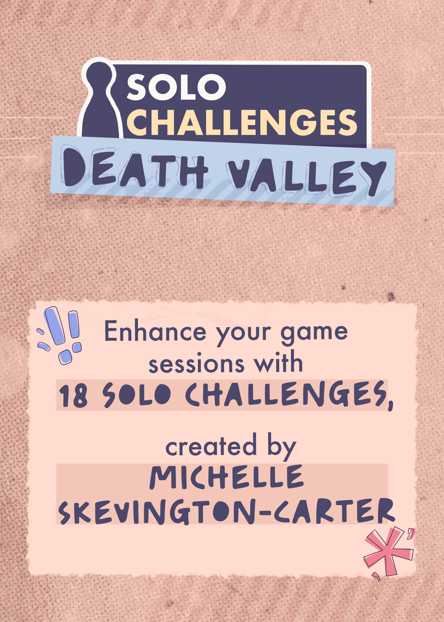 Death Valley: Solo Challenges