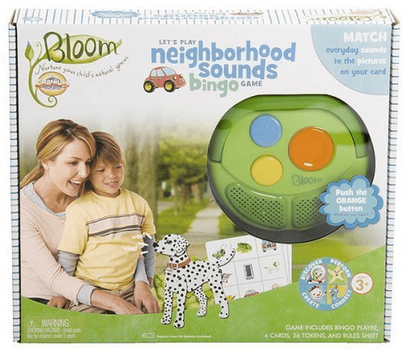 Cranium Bloom: Let's Play Neighborhood Sounds Bingo Game