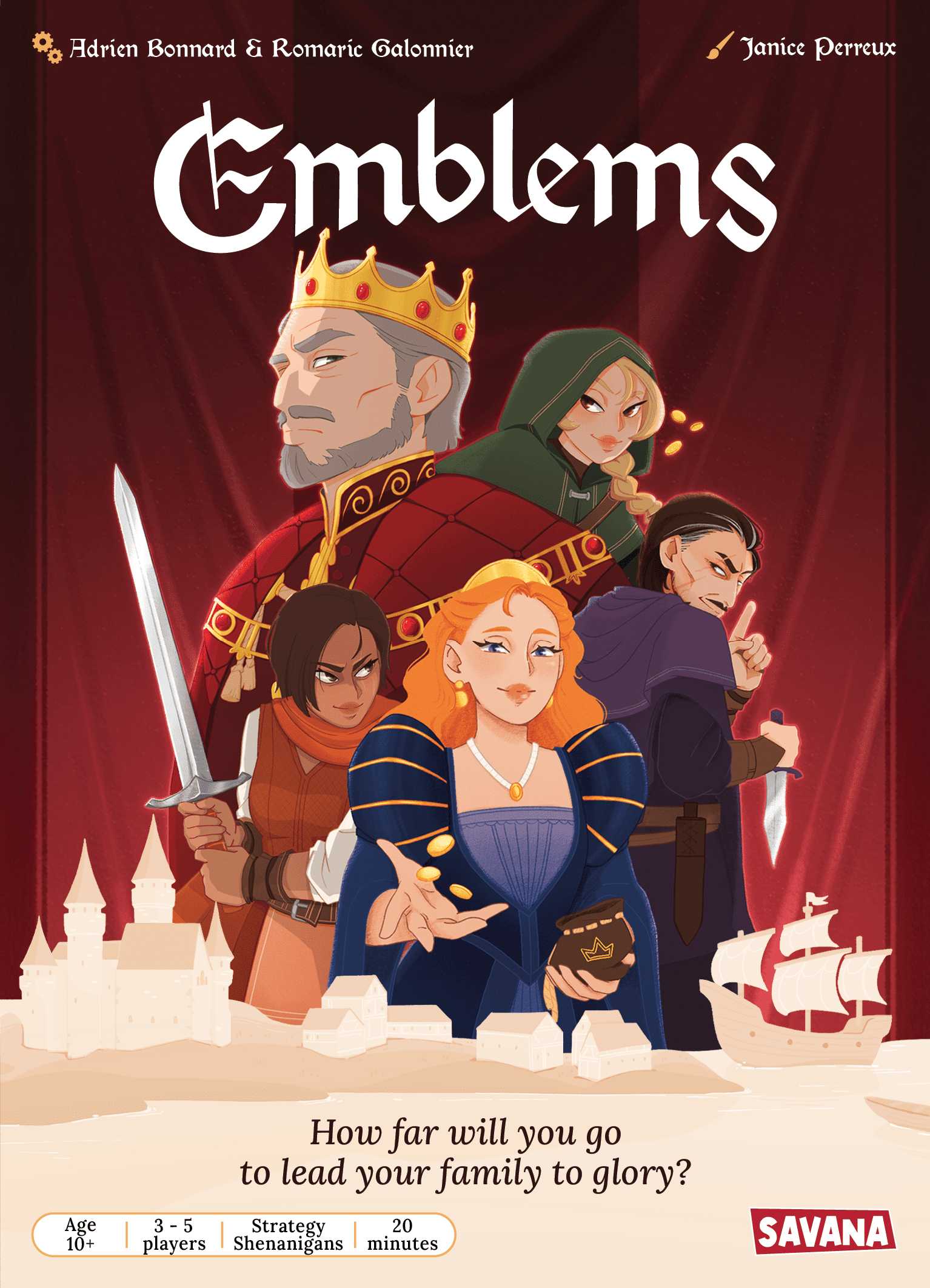 Boîte du jeu Emblems