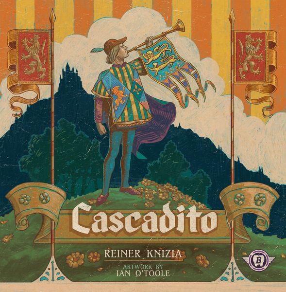 Cascadito, Bitewing Games, 2024 — front cover (image provided by the publisher)