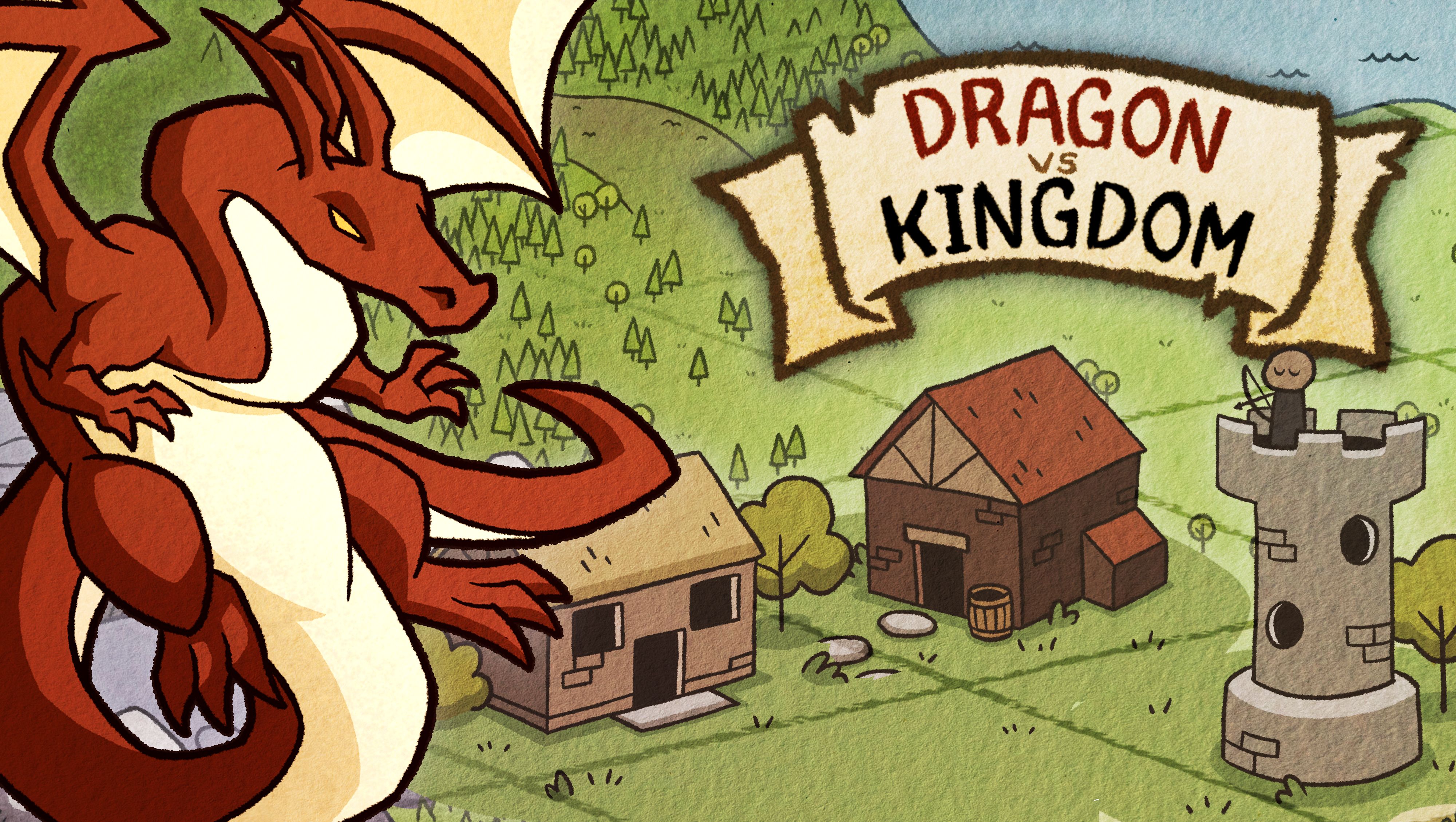 Dragon vs. Kingdom cover art