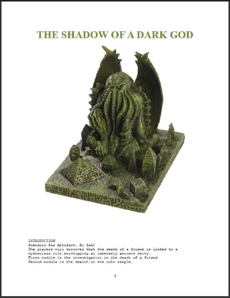 The Shadow of a Dark God