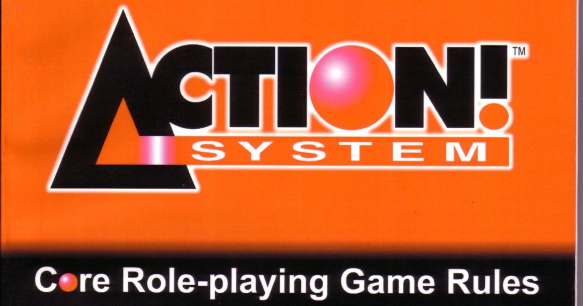 Action! System Core Roleplaying Game Rules RPG Item RPGGeek