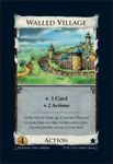 Board Game: Dominion: Walled Village Promo Card