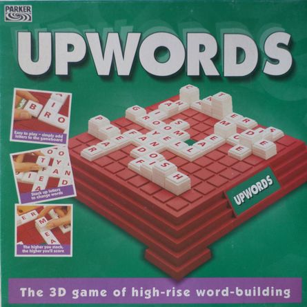 Upwords Hasbro Parker Brothers 3d Board Game 2015 for sale online 