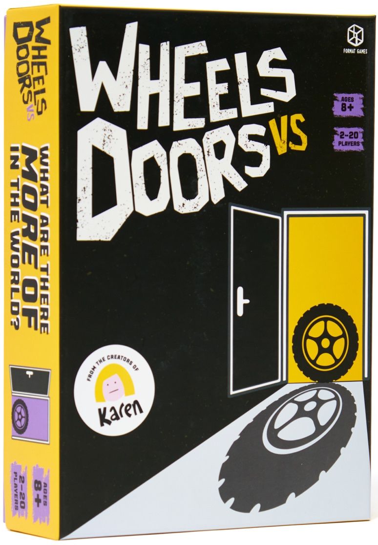 Boîte du jeu Wheels vs Doors
