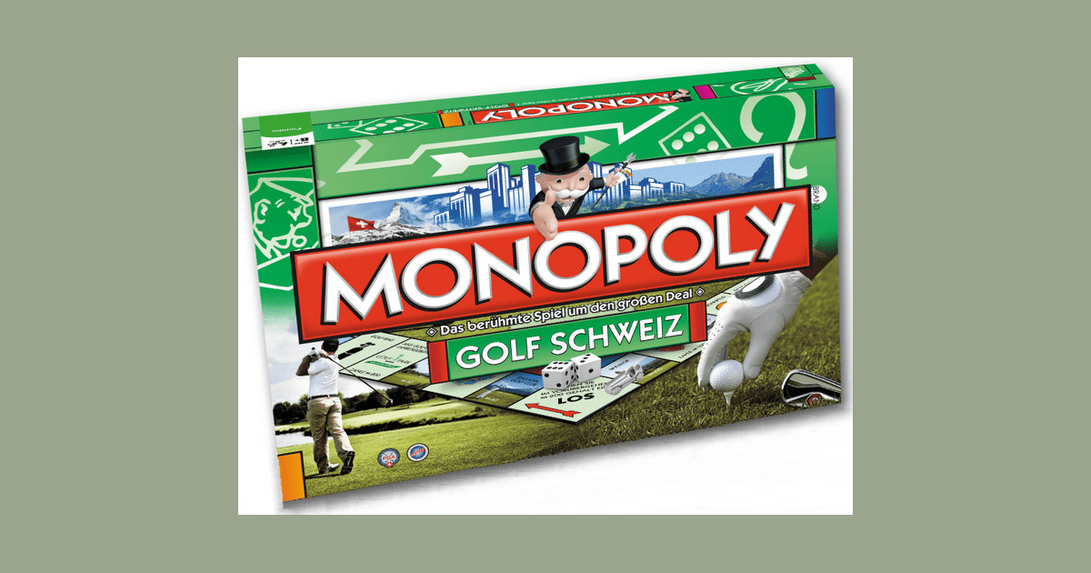 レア物 モノポリー ゴルフ Monopoly Golf 英語版 - 人生ゲーム
