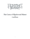 RPG Item: The Curse of Blackwood Manor