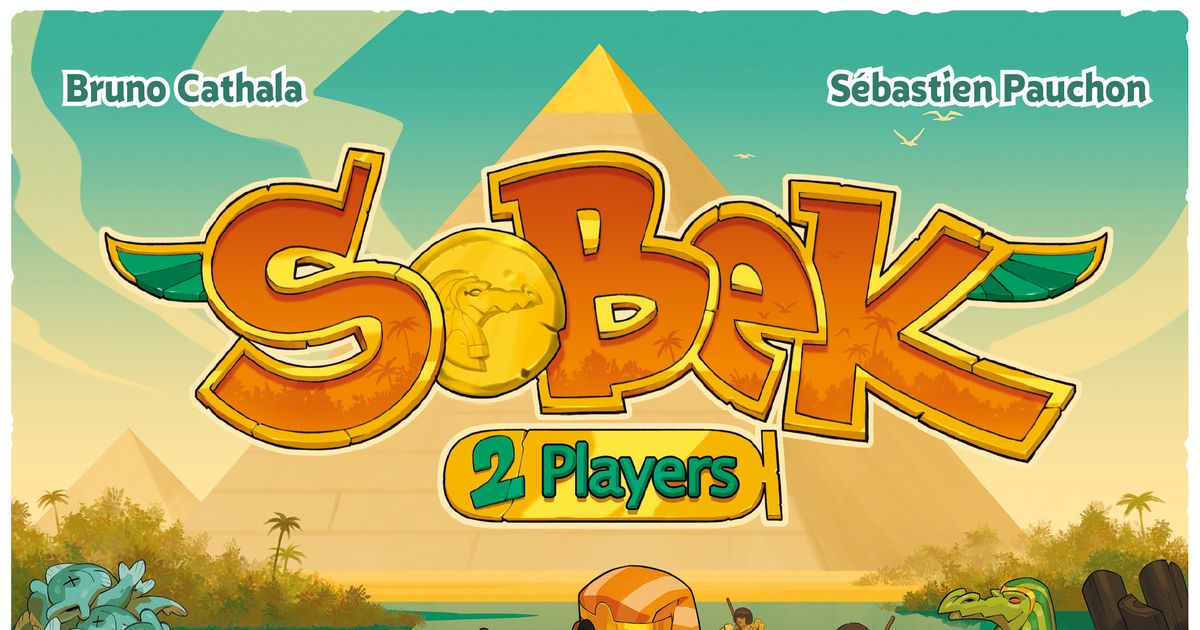 Galápagos Jogos Sobek: 2 Pessoas, Jogo de Tabuleiro para Amigos, 2 jogadores,  20 min, Modelo: SBK001, Cor: Multicolor