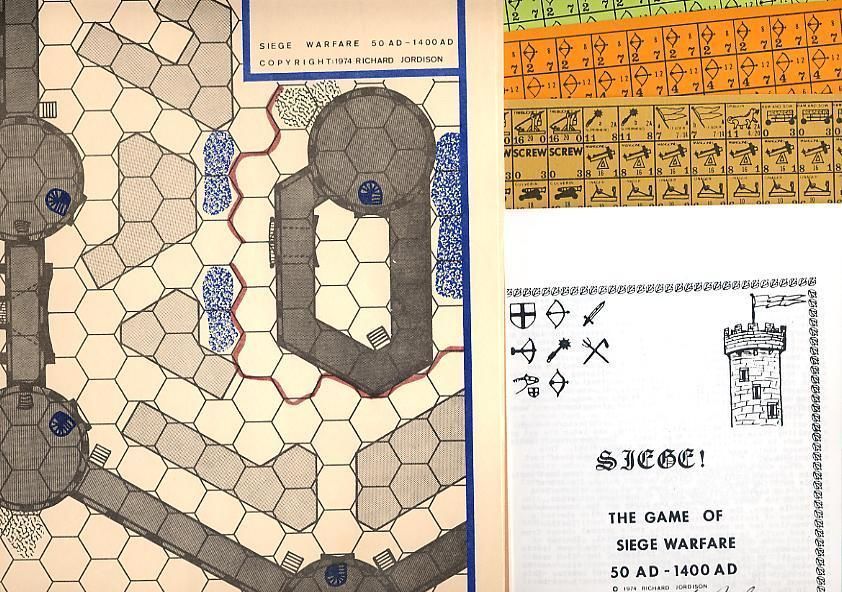 Siege!: The Game of Siege Warfare, 50 AD-1400 AD