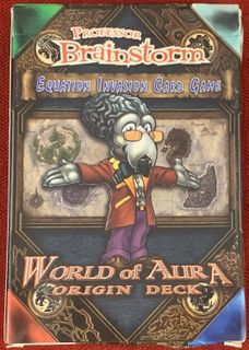 Professor Brainstorm Equation Invasion Card Game