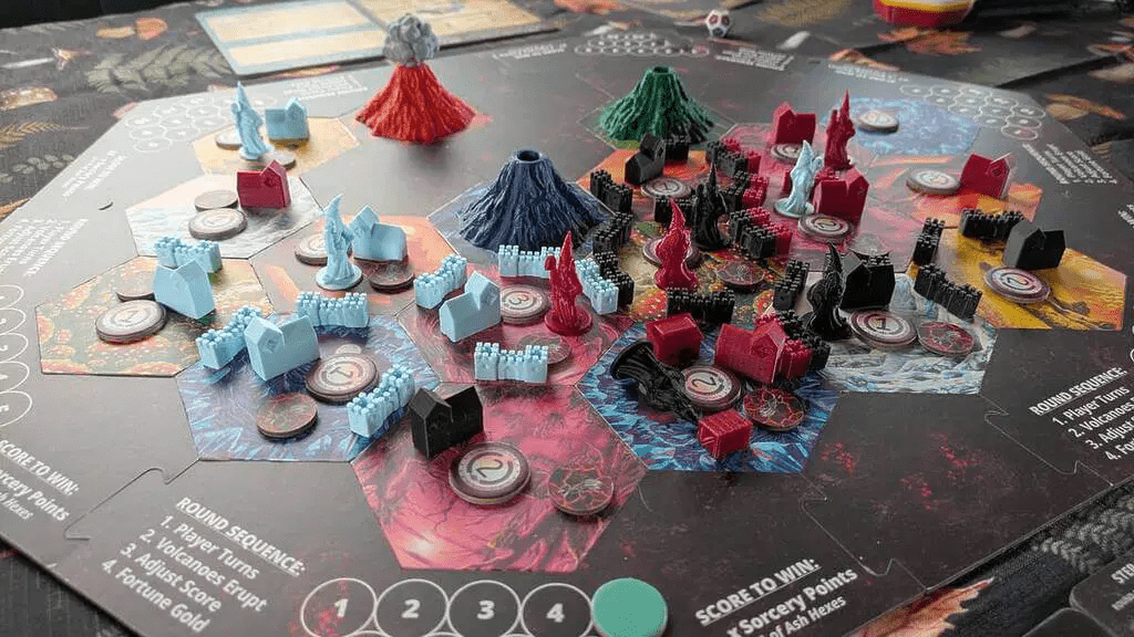 Illustration 4 de Hexes of Sygon: Move Wizards, Conjure Buildings, Cast Spells