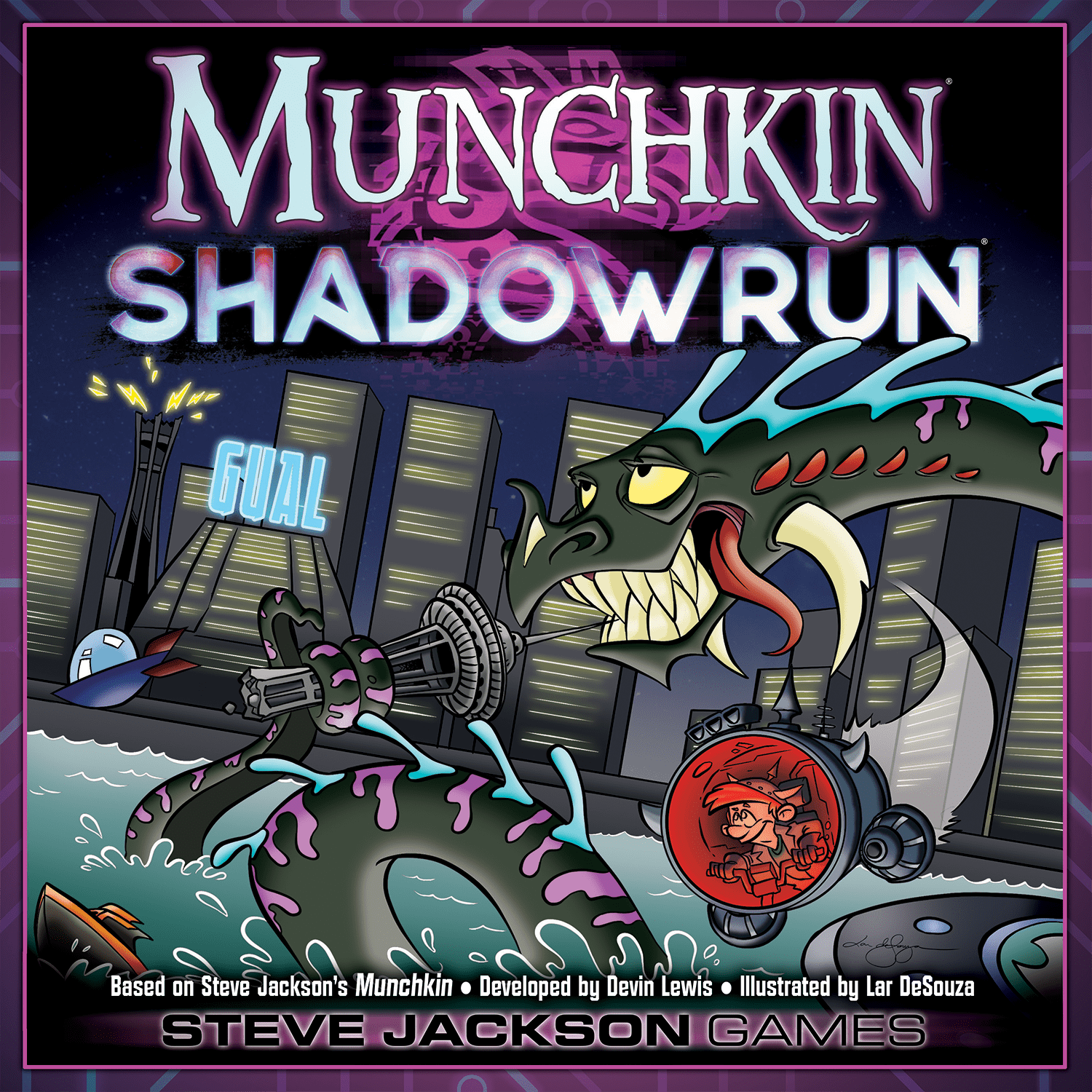 Coperta Munchkin Shadowrun