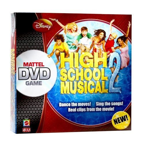 High School Musical 2 DVD Game box art