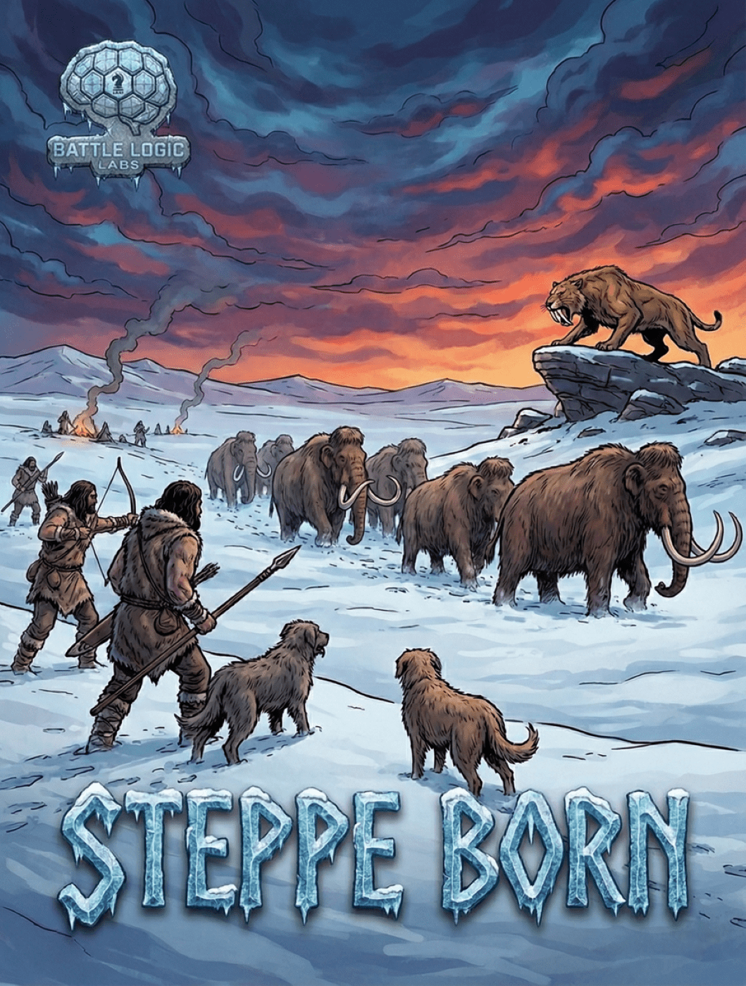 Cover art for Steppe Born